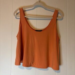 Forever 21 Vibrant Orange Tank Top